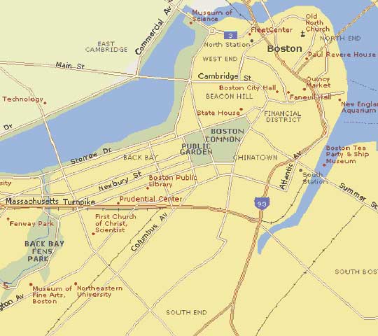 Boston Map